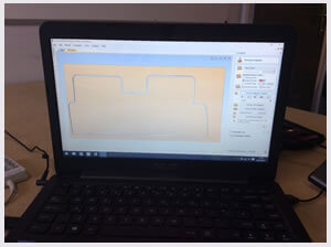 Digitizing tablet software on laptop