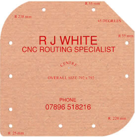 RJ White CNC routing, Essex